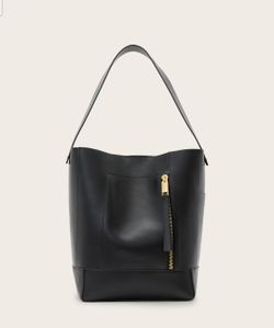 ALLSAINTS- Alba Leather Hobo Shoulder Bag