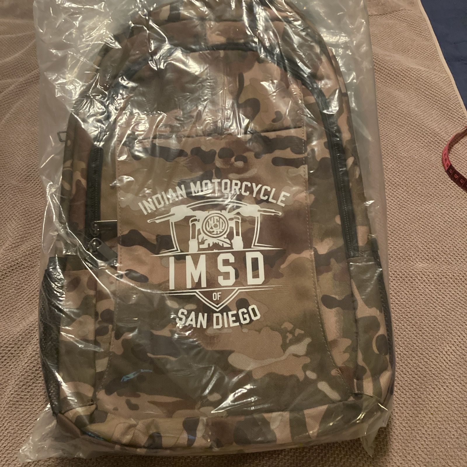 Indian Motorcycle Of San Diego Laptop Back Pack