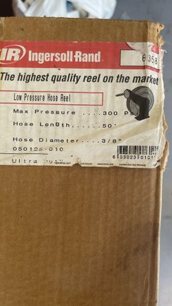 Ingersoll,-Rand Hose Reel With Hose