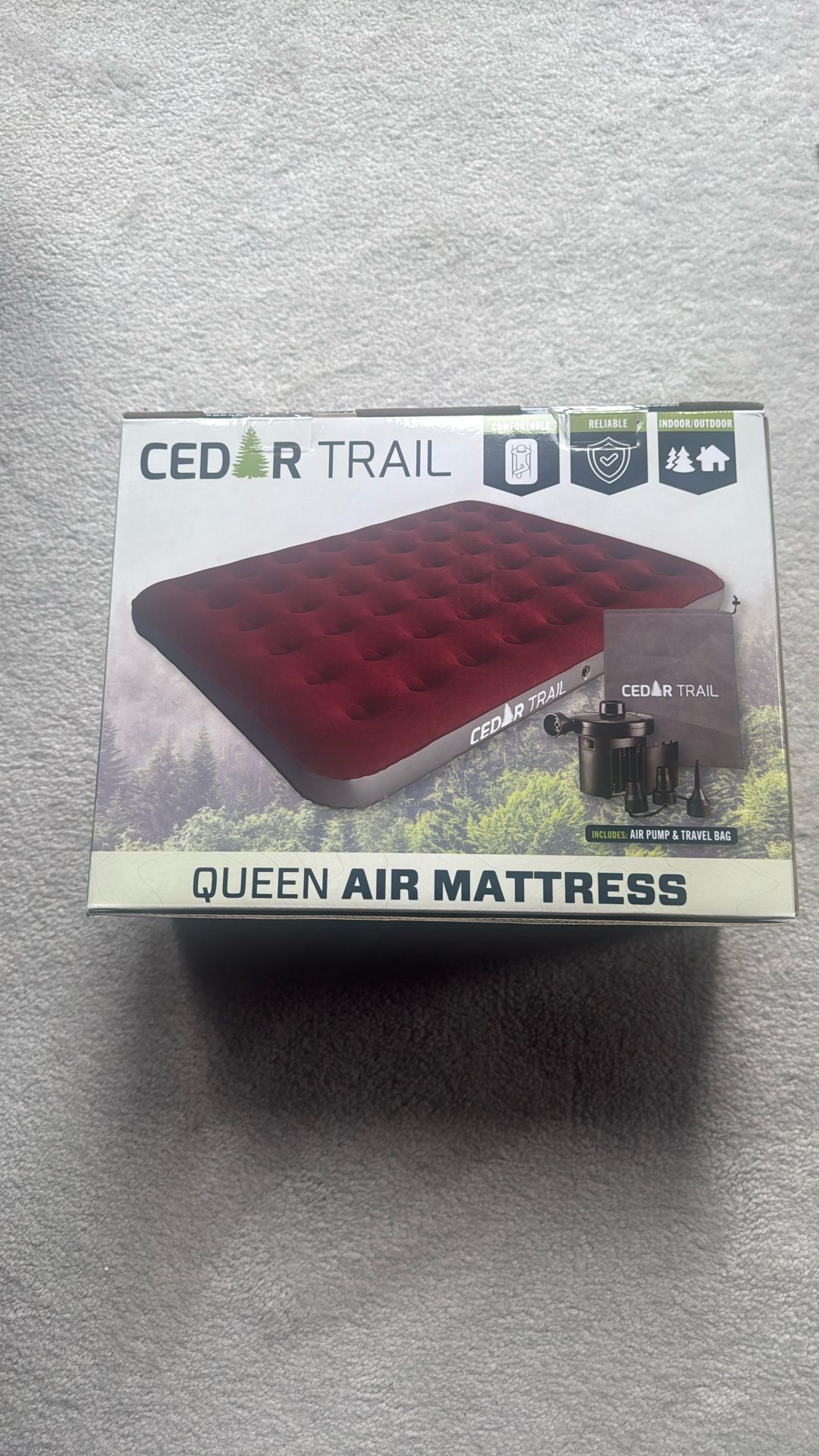 Queen size air mattress