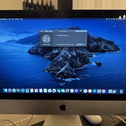 Late 2013 iMac 21.5 Inch W/1TB External Seagate HDD