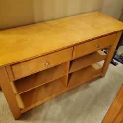 Console Couch LIGHT Wood Table