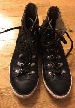 Converse all leather youth 5
