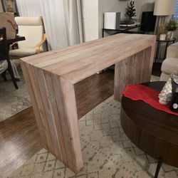 Real Wood Console Table 