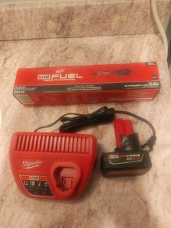 3/8 Milwaukee M12 FUEL with battery and charger firm price