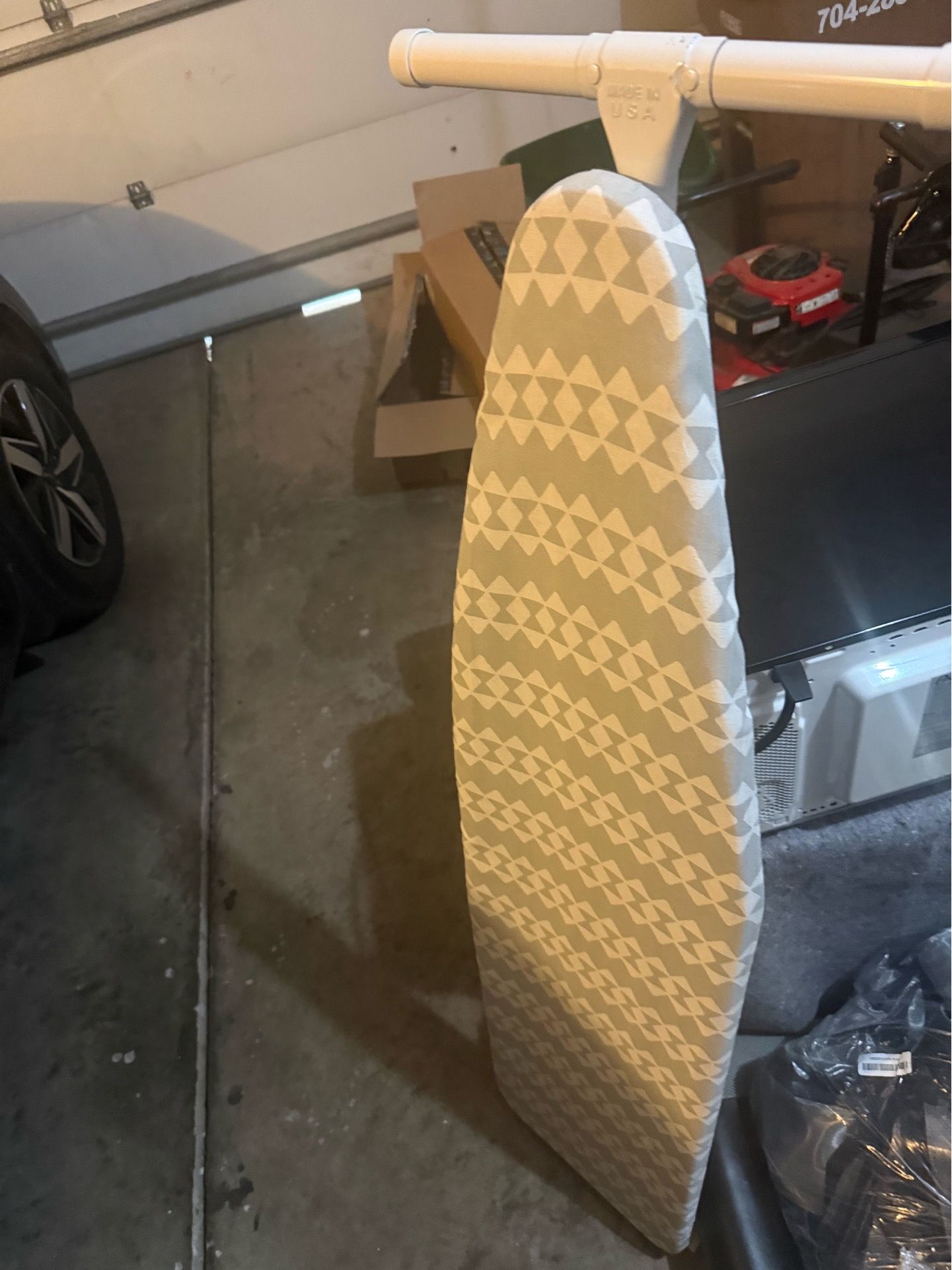 Free ironing board