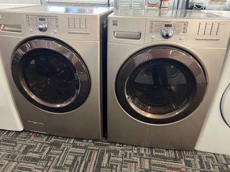 KENMORE FRONT LOAD WASHER AND DRYER SET - WE DELIVER 