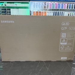 Samsung Q7F 50” Inch QLED TV ((Take It Home In Payments/ llévatelo a casa en pagos) Only $10 Down 