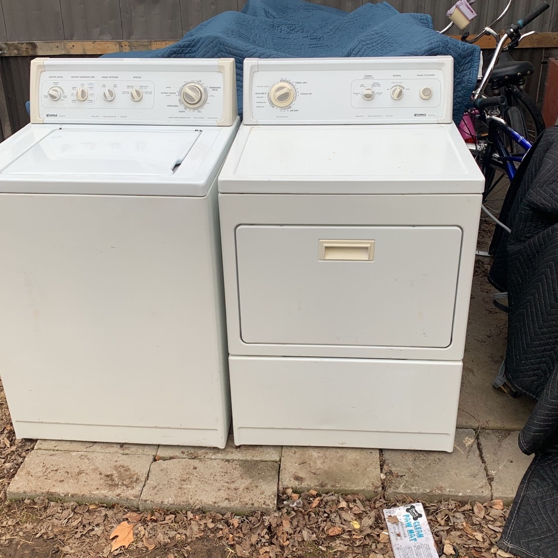 Kenmore Washer And Dryer Set