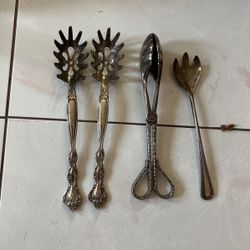 4 Pieces Vintage Serving Set