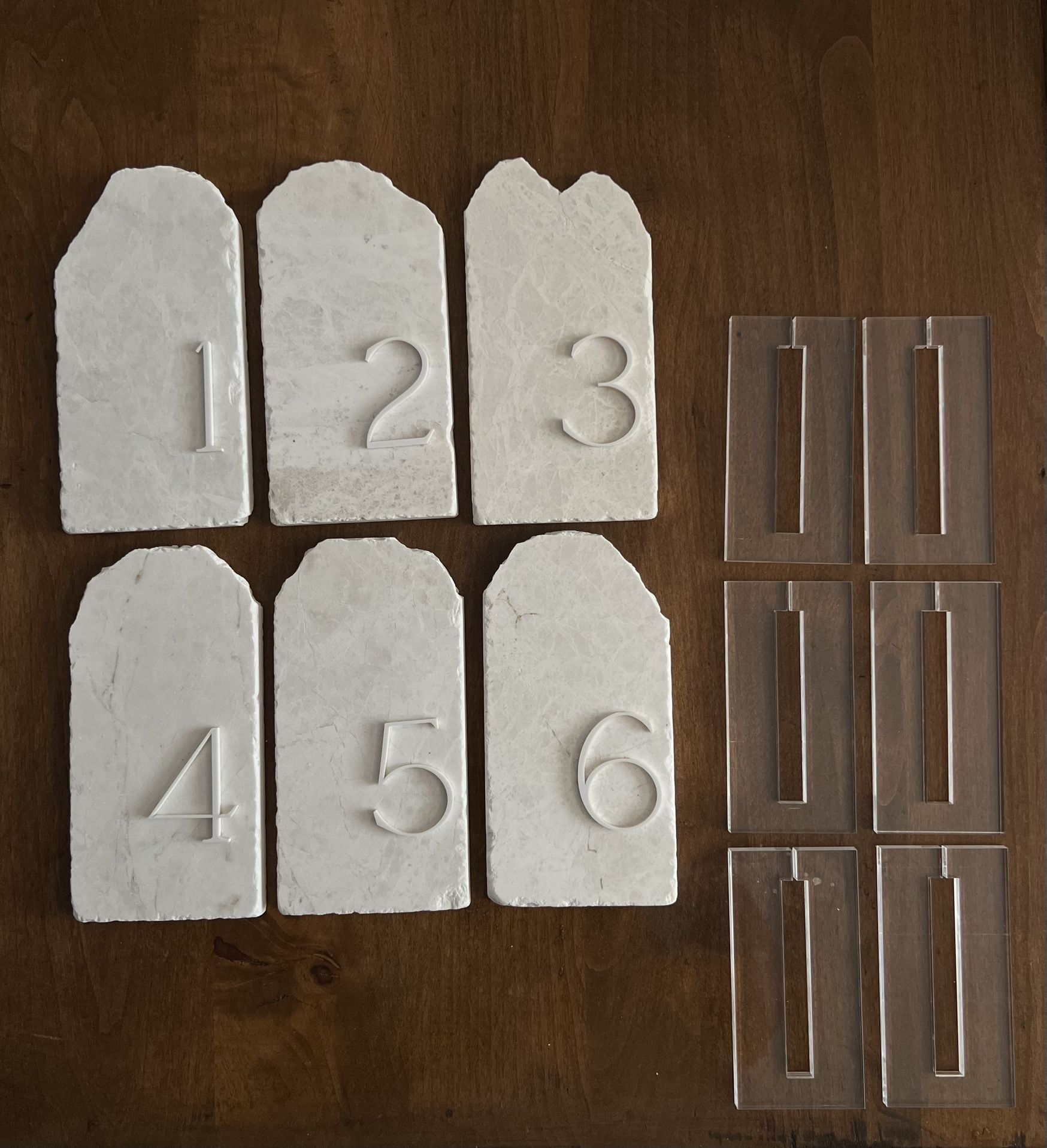 Table Numbers Events And Weddings
