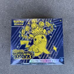 Pokemon Cards Surging Sparks ETB 