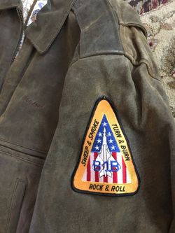 Small Boeing bomber jacket with patches