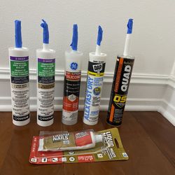 Sealants, Caulk, Adhesive 