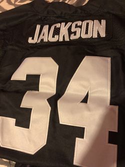 Oakland Raiders jersey 34 Jackson size 48 field