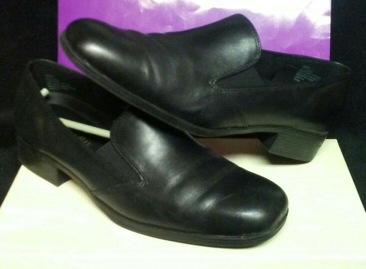 NEW Women’s St. Johns Bay Magic Dress Shoes, Black, 9 ½ M