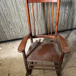 Wood Old Children Rocky Chair 