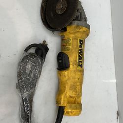 Dewalt 4-1/2” Angle Grinder 