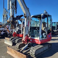 Takeuchi TB240C Mini Excavator 