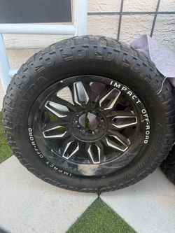 Impact Off-Road Wheel with All-Terrain Tire
