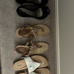 Various Dress Shoes, Boots, Sandals