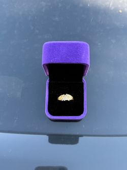 Solid Gold Nugget Ring