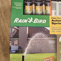 Rain Bird Automatic Sprinkler System 