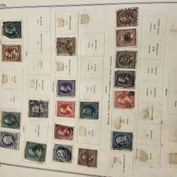 Antique Stamp Album Collection