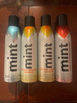 4 Mint Shoe cleaners