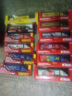 NASCAR 18-wheeler collectibles They Are Still Available