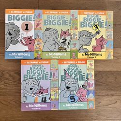 BIGGIE books x 5 Set