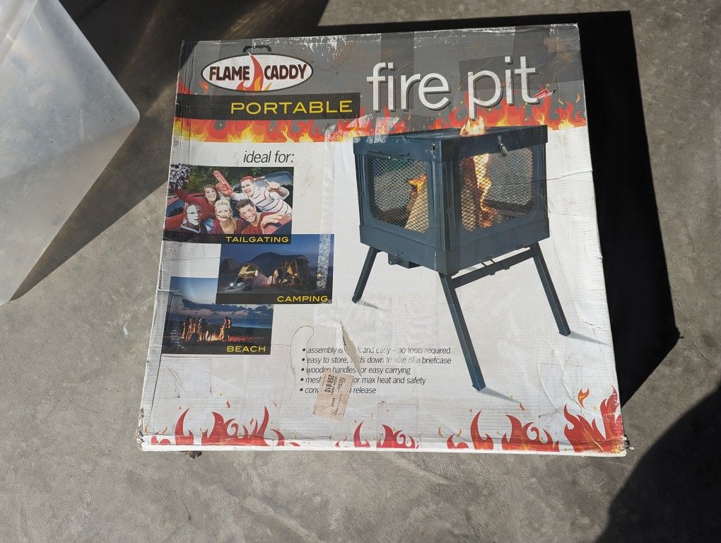 Wood Burning Firepit