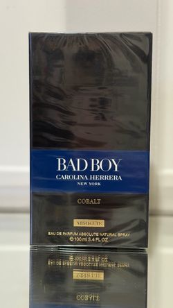 Carolina Herrera Bad Boy Cobalt Absolute Cologne 3.4 oz NEW