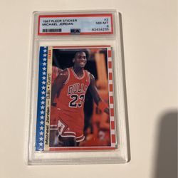 Michael Jordan Card/sticker