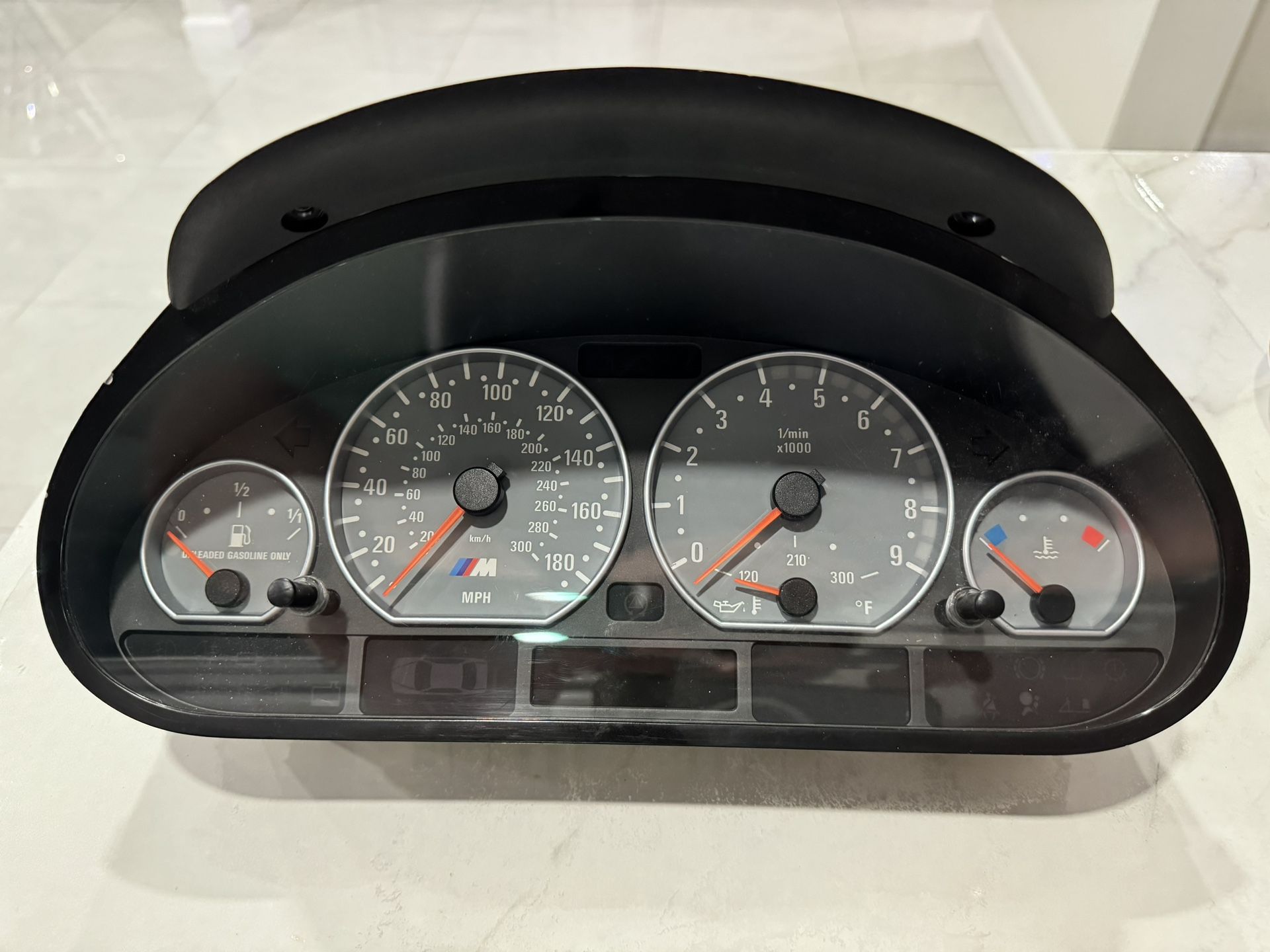 BMW M3 E46 M3 Cluster ( Manual Transmission)