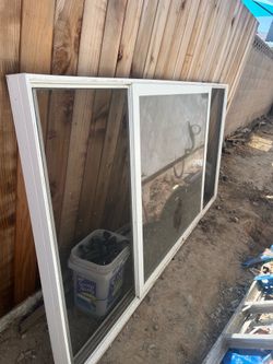 Large living room window