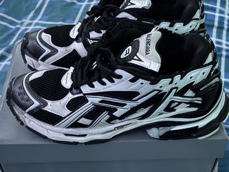 Balenciaga Runner Sneakers Black White