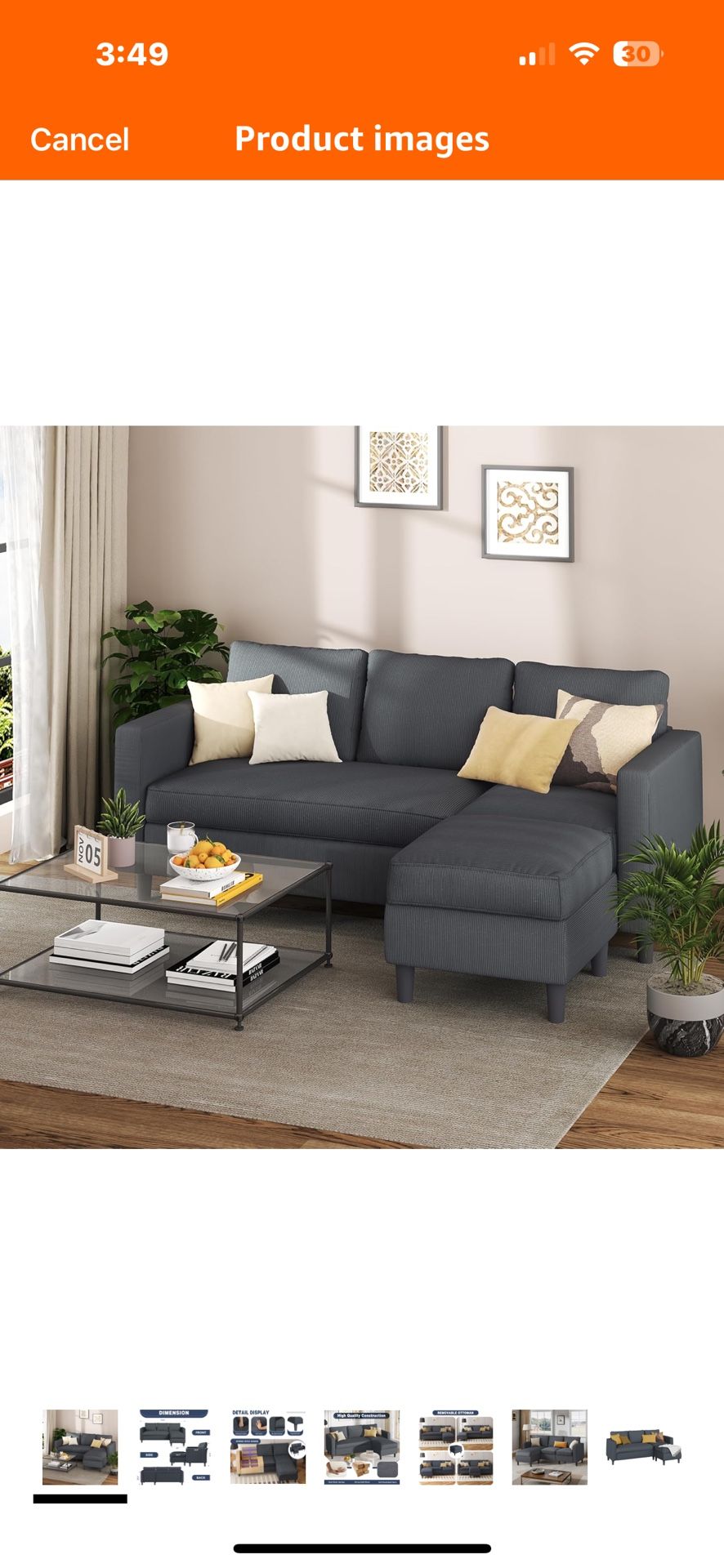 Lovely Seat Small Couch