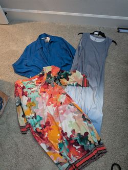 Women's size large clothing NWT, like new Chicos Calvin Klein more