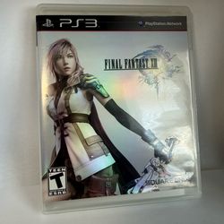 Final Fantasy XIII — PlayStation 3 (PS3) — Complete, Tested, No Scratches