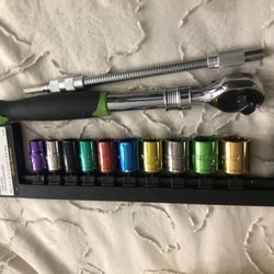 All New Sockets Bit Flex Extension And Double Ratchet