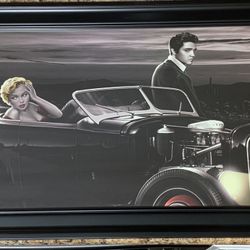 Elvis and Marilyn Monroe
