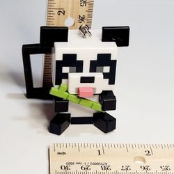 Minecraft Panda Keychain.