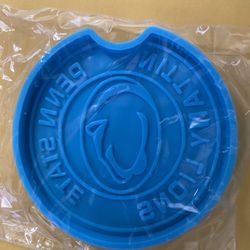Penn State Car coaster resin mold