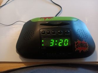 1990s surge alarm clock