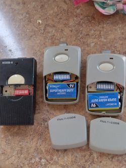 Multi-code Gate Opener