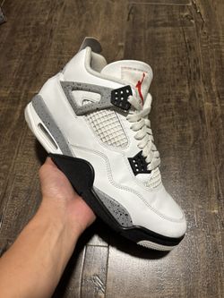 Jordan 4 White Cement