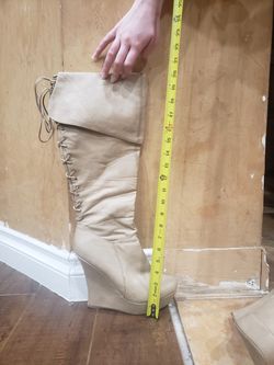 Sheikh tall leather boots