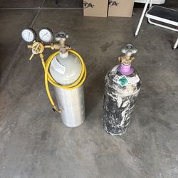 HVAC EQUIPMENT NITROGEN TANK