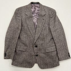 Trotters Club Wool Brown Classic Suit Jacket or Blazer Men Size R40